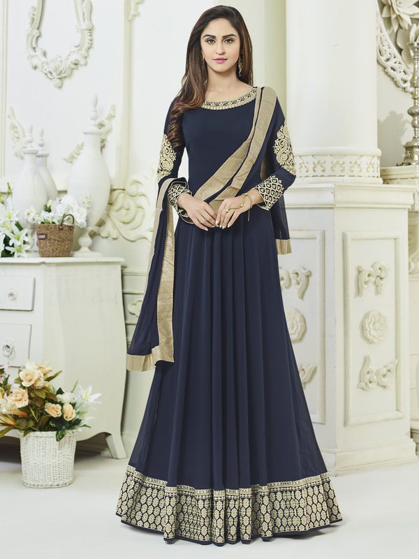 bollywood style anarkali suit