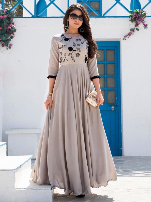 beautiful-grey-georgette-gown-style-kurti