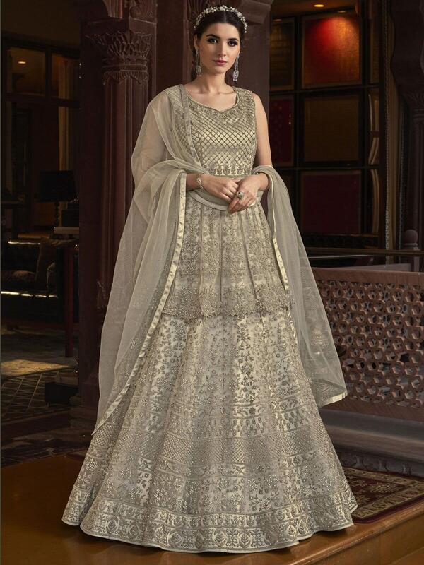 fantastic-beige-embroidered-partywear-lehenga-style-suit